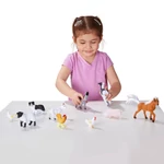 Kép 2/3 - Melissa & Doug Állatfigurák, 10db-os