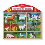 Kép 1/3 - Melissa & Doug Állatfigurák, 10db-os