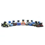 Kép 1/3 - YuMe Batman meglepetés Batmobil chibi figura és kisautó (többféle)