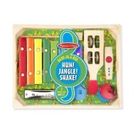Kép 2/3 - Melissa & Doug Hangszerek, Zenekar a dobozban, rázd-fújd-koppintsd