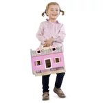 Kép 2/3 - Melissa & Doug Szétnyitható fa babaház