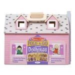 Kép 1/3 - Melissa & Doug Szétnyitható fa babaház