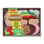 Kép 1/3 - Melissa & Doug Sütés-főzés, Filc szendvics készítő