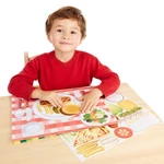Kép 2/3 - Melissa & Doug Kreatív játék, Matrica készlet, ételkészítés