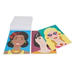 Kép 2/3 - Melissa & Doug, kreatív játék, készíts arcot matrica készlet