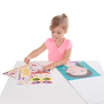 Kép 3/3 - Melissa & Doug, kreatív játék, készíts arcot matrica készlet
