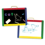 Kép 3/3 - Melissa & Doug Fa készségfejlesztő játék, Mágneses felíró- és rajztábla