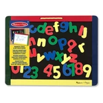 Kép 1/3 - Melissa & Doug Fa készségfejlesztő játék, Mágneses felíró- és rajztábla
