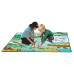 Kép 2/3 - Melissa & Doug, játszószőnyeg 200x150 cm, állatok élőhelyei