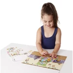 Kép 2/3 - Melissa & Doug Kreatív játék, Újrahasználható matrica készlet, tündérek