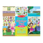 Kép 1/3 - Melissa & Doug Kreatív játék, Újrahasználható matrica készlet, tündérek