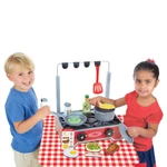 Kép 3/3 - Melissa & Doug Sütés-főzés, deluxe fa sütőkészlet