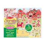 Kép 1/3 - Melissa & Doug Kreatív játék, Illatos matrica készlet, gyümölcsöskert