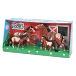 Kép 2/3 - Melissa & Doug Ló figurák, paci család