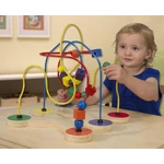 Kép 3/3 - Melissa & Doug Készségfejlesztő játék, Gyöngyvezetés