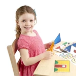 Kép 2/3 - Melissa & Doug Készségfejlesztő játék, használd az ollót