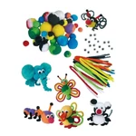 Kép 1/3 - Playbox Pompom állat készítő szett, vegyes csomag