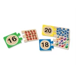 Kép 2/3 - Melissa & Doug Fa készségfejlesztő játék, Számpárok