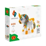 Kép 1/3 - Origami 3D Unikornis papírhajtogatós építőjáték