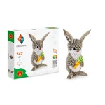 Kép 2/3 - Origami 3D Nyuszi papírhajtogatós építőjáték