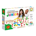 Kép 1/3 - Alexander Toys Contructor Junior - Csináld magad Construction szett - 50 elemes építőjáték