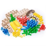 Kép 2/3 - Alexander Toys Contructor Junior - Csináld magad Construction szett - 100 elemes építőjáték