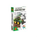 Kép 1/3 - Alexander Toys Constructor - John hókotró traktor építőjáték