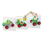 Kép 2/3 - Alexander Toys Contructor Junior 3 az 1-ben - Off-Road Vehicle építőjáték