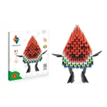 Kép 2/3 - Origami 3D Görögdinnye papírhajtogatós építőjáték