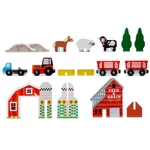 Kép 3/3 - Melissa & Doug Fa jármű, Vidd magaddal, farm
