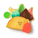 Kép 1/3 - Melissa & Doug bébijáték, Tapintásfejlesztő puha tacoban