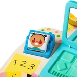 Kép 3/3 - Melissa & Doug bébijáték, Fa asztali laptop kiegészítőkkel