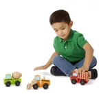 Kép 3/3 - Melissa & Doug Fa jármű, Építkezés