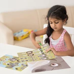 Kép 2/3 - Melissa & Doug Készségfejlesztő játk, olló gyakorló, szafari