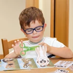 Kép 3/3 - Melissa & Doug Készségfejlesztő játk, olló gyakorló, szafari