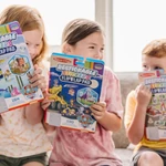 Kép 3/3 - Melissa & Doug kreatív játék, újrahasználható matrica füzet, Mancs Őrjárat - Kaland-öböl