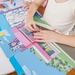 Kép 3/3 - Melissa & Doug kreatív játék, pufi matrica füzet, Mancs Őrjárat - Kaland-öböl