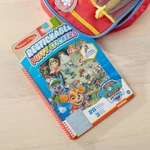 Kép 3/3 - Melissa & Doug kreatív játék, pufi matrica füzet, Mancs Őrjárat - Dzsungel