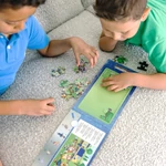 Kép 3/3 - Melissa & Doug kreatív játék, Mancs Őrjárat mágneses fa puzzle, 2 db