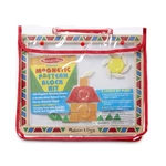 Kép 2/3 - Melissa & Doug Készségfejlesztő játék, Színes mágneses kirakó