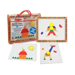 Kép 1/3 - Melissa & Doug Készségfejlesztő játék, Színes mágneses kirakó