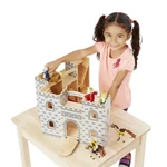 Kép 3/3 - Melissa & Doug Szétnyitható fa kastély, Királyfi
