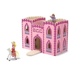 Kép 3/3 - Melissa & Doug Szétnyitható fa kastély, Királylány
