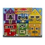 Kép 2/3 - Melissa & Doug Készségfejlesztő játék, Zárak és reteszek