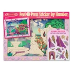 Kép 3/3 - Melissa & Doug Kreatív játék, Számos martica képkészítő, hercegnő