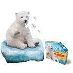 Kép 1/3 - Wow Puzzle junior 100 db - Jegesmedve