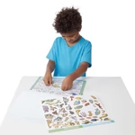Kép 2/3 - Melissa & Doug, kreatív játék, keresd meg, matrica készlet, állatok