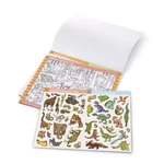 Kép 3/3 - Melissa & Doug, kreatív játék, keresd meg, matrica készlet, állatok