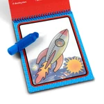 Kép 3/3 - Melissa & Doug kreatív játék, rajzolás vízzel, világűr