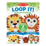 Kép 1/3 - Melissa & Doug Kreatív játék kezdőknek, Hurkold! - vadállatka bábok